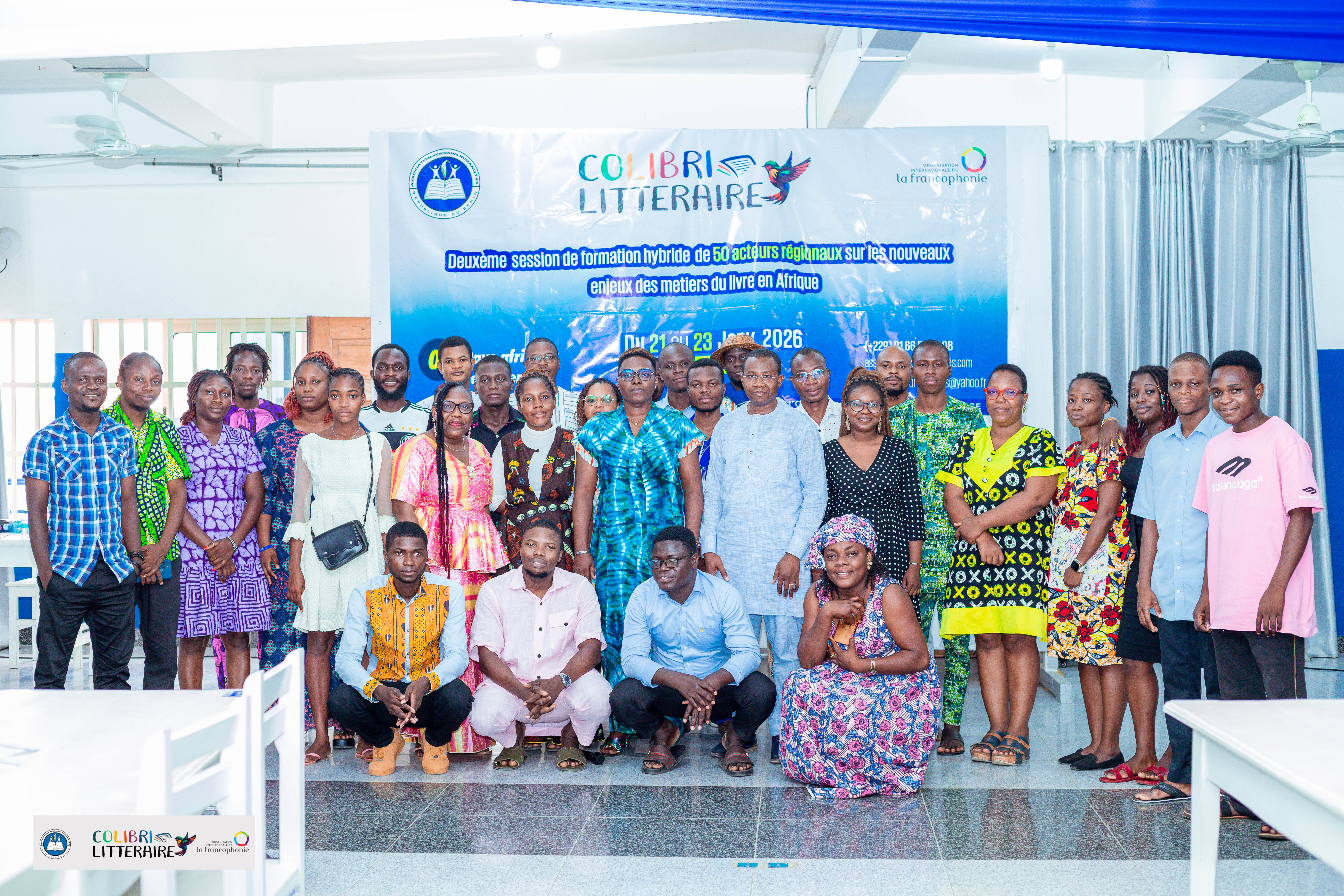 Deuxième session de formation du projet "Colibri Littéraire" : 60 acteurs africains analysent les modalités d'application de l'IA au secteur du livre